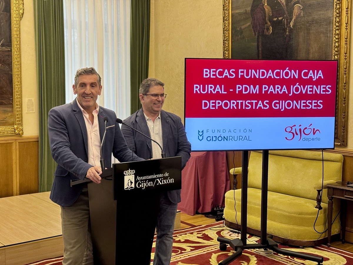 Presenten la tercera edición de les beces pa estudiantes deportistes en Gijón