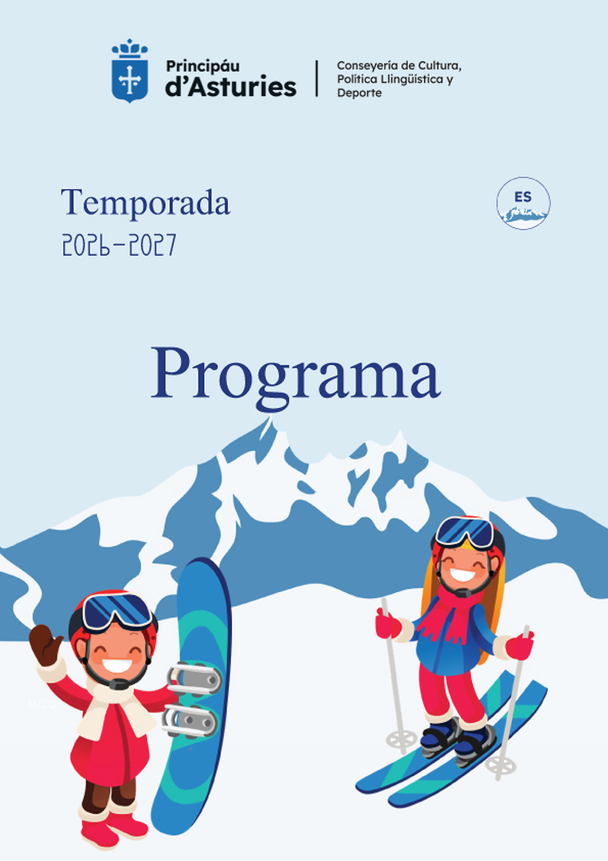 Cultura inicia el plazo d'inscripción pa la Semana Blanca, que facilitará l'esquí al alumnado asturianu